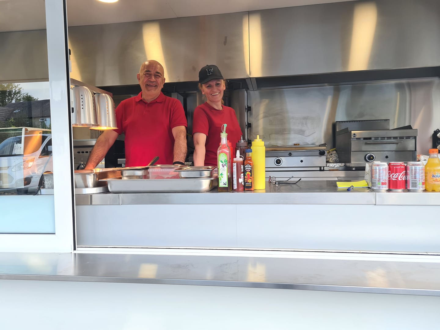 Cristina's Greek Souvlaki – our team in Daventry